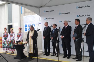 Откриване на Пречиствателна станция за дъждовни и повърхностни води на Аурубис България